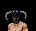 Viking Helmet 01 b model preview